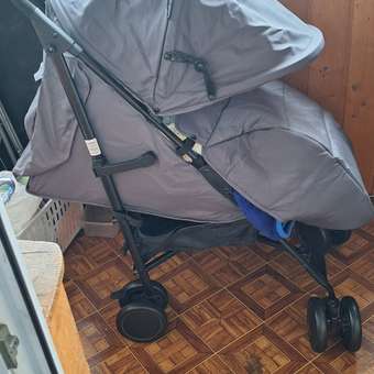 Коляска прогулочная Babyton City Grey серый: отзыв пользователя ДетМир