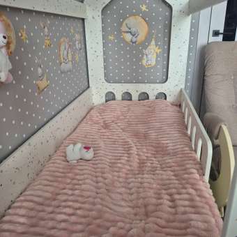 Плед велсофт FUTURINO Home 130х160: отзыв пользователя Детский Мир