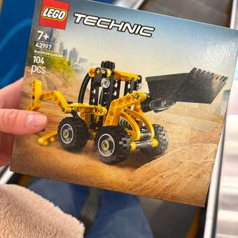 Конструктор LEGO Technic Экскаватор-погрузчик 104 дет.: отзыв пользователя Детский Мир