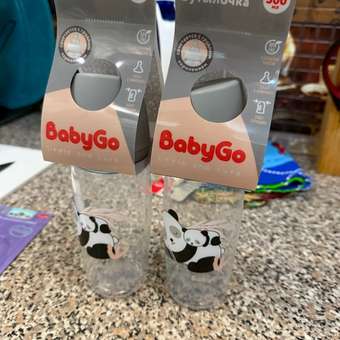 Бутылочка BabyGo 300 мл: отзыв пользователя ДетМир