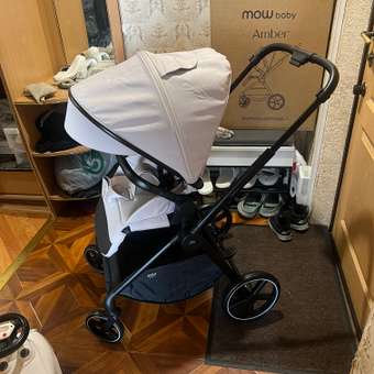 Коляска прогулочная MOWbaby Amber бежевый: отзыв пользователя Детский Мир