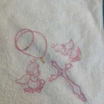 Полотенце ATLASplus крестильное 100 x 100 см: отзыв пользователя Детский Мир