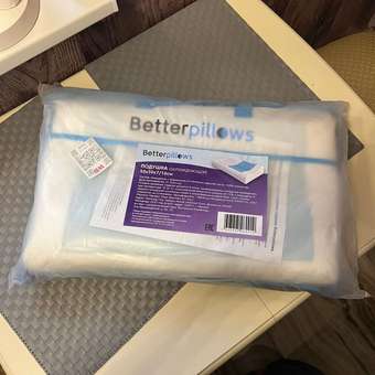 Подушка ортопедическая для сна Betterpillows с охлаждающим эффектом для взрослых и детей: отзыв пользователя Детский Мир