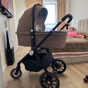 Коляска 3в1 JOVOLA Pepper 3в1 темно-бежевый: отзыв пользователя Детский Мир