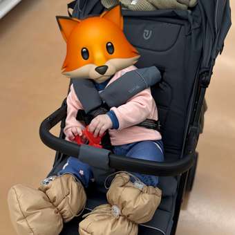 Коляска прогулочная JOVOLA Skill темно-серый: отзыв пользователя Детский Мир