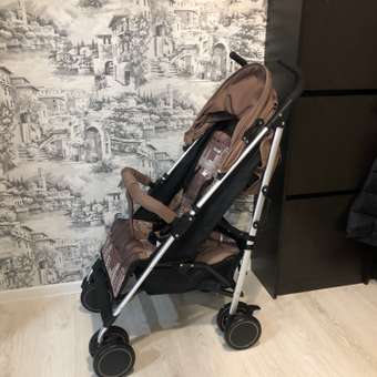 Коляска прогулочная Babyton City Coffie коричневый: отзыв пользователя Детский Мир