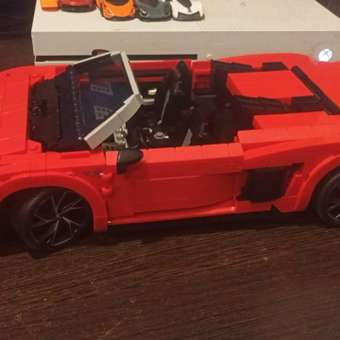Конструктор Rastar Audi R8 Spyder 1440 дет.: отзыв пользователя Детский Мир