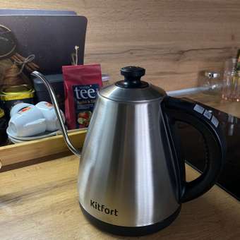 Чайник для варки кофе KITFORT КТ-689: отзыв пользователя Детский Мир