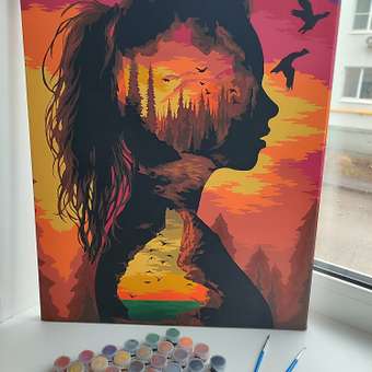 Картина по номерам Это просто шедевр Иллюзии в ассортименте: отзыв пользователя Детский Мир