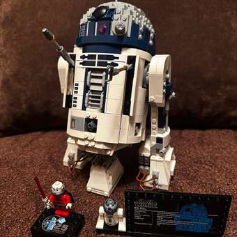 Конструктор LEGO Star Wars Фигурка дроида R2-D2 1050 дет.: отзыв пользователя Детский Мир