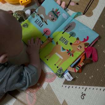 Игрушка Mamagoods книжка Зверята: отзыв пользователя Детский Мир
