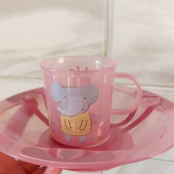 Набор посуды Kidfinity 400 мл 2 предм.: отзыв пользователя Детский Мир