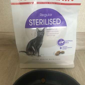 Корм ROYAL CANIN Sterilised 37 сухой 1.2кг для стерилизованных кошек: отзыв пользователя. Зоомагазин Зоозавр