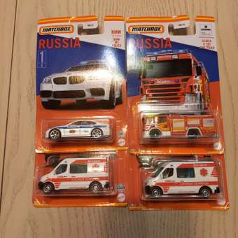 Автомобиль Matchbox Русская серия в ассортименте: отзыв пользователя Детский Мир