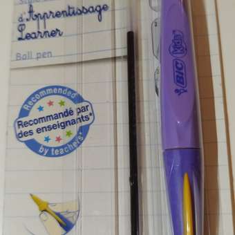 Ручка шариковая BIC Kids 1 шт. в ассортименте: отзыв пользователя ДетМир