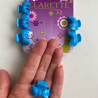 Заколки для волос Clarette: отзыв пользователя Детский Мир