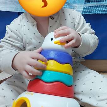 Игрушка BabyGo пирамидка Уточка: отзыв пользователя ДетМир