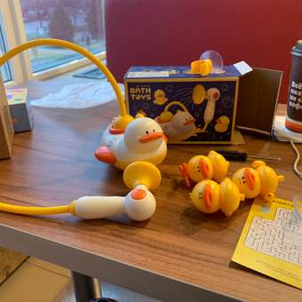 Игрушка BAZUMI Набор уточек для ваной с душем: отзыв пользователя Детский Мир