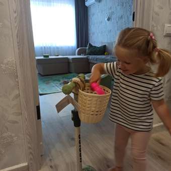 Самокат Kreiss трехколесный: отзыв пользователя Детский Мир