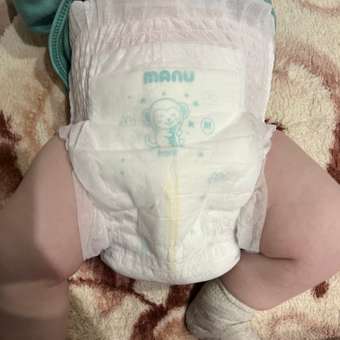 Трусики MANU Premium M (6-11 кг) 60 шт.: отзыв пользователя ДетМир