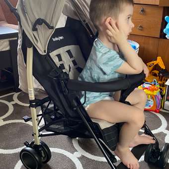 Коляска прогулочная Babyton Ellipse Beige бежевый: отзыв пользователя Детский Мир