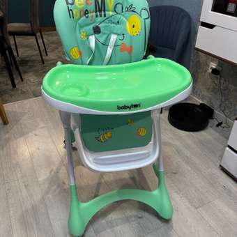 Стульчик для кормления Babyton Animals Green зеленый: отзыв пользователя Детский Мир