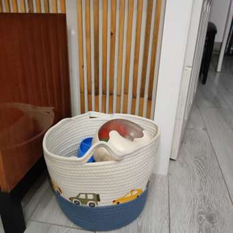 Корзина для хранения FUTURINO Home Машинки: отзыв пользователя Детский Мир