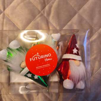 Ёлочные украшения FUTURINO Home Гномы 3 шт.: отзыв пользователя ДетМир