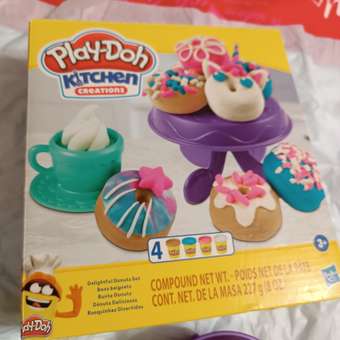 Пластилин Play-Doh Выпечка и пончики: отзыв пользователя ДетМир