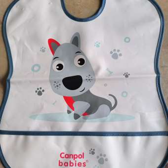 Нагрудник Canpol Babies клеенка: отзыв пользователя Детский Мир