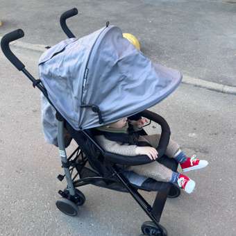 Коляска прогулочная Babyton Ellipse Grey серый: отзыв пользователя ДетМир