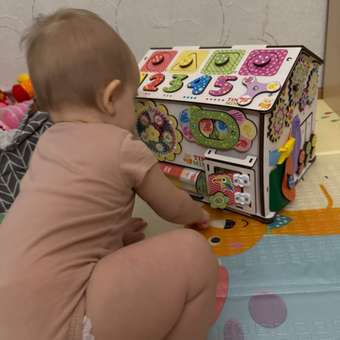 Игрушка tinimini бизиборд Совушка и Друзья: отзыв пользователя Детский Мир