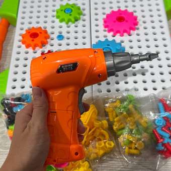 Конструктор TrendToys с шуруповертом крупный 181 дет.: отзыв пользователя Детский Мир