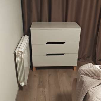 Комод пеленальный MOWbaby Lilla (бежевый): отзыв пользователя Детский Мир