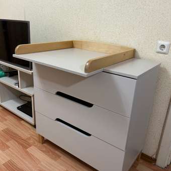 Комод пеленальный MOWbaby Lilla (бежевый): отзыв пользователя Детский Мир