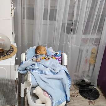 Стульчик для кормления MOWbaby Honey new, grey: отзыв пользователя Детский Мир