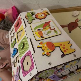 Игрушка tinimini бизиборд Совушка и Друзья: отзыв пользователя Детский Мир