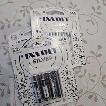 Щелочные элементы питания INVOLT Silver AAA: отзыв пользователя Детский Мир