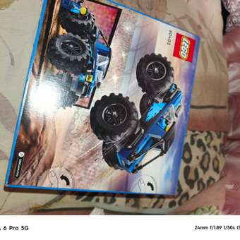 Конструктор LEGO City Синий Монстр-трак 148 дет.: отзыв пользователя Детский Мир