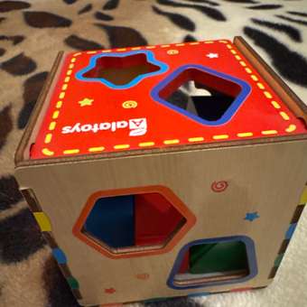 Игрушка Alatoys сортер Куб в ассортименте: отзыв пользователя Детский Мир