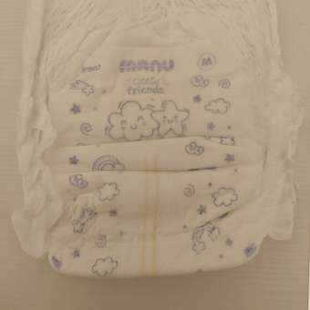 Трусики MANU ультратонкие M (6-11 кг) 66 шт.: отзыв пользователя ДетМир