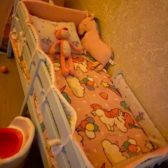 Бортик Lemony kids Розовый/молочный 2 дет. в ассортименте: отзыв пользователя Детский Мир