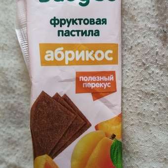 Фруктовые кусочки BabyGo Абрикос с 12 мес 15 г: отзыв пользователя Детский Мир