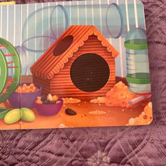 Книга АСТ Домашние любимцы Тактильная развивающая: отзыв пользователя Детский Мир