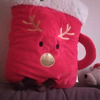 Подушка FUTURINO Home Рождественская кружка: отзыв пользователя ДетМир