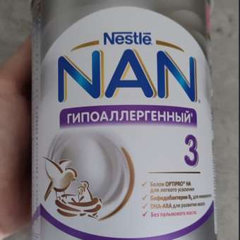 Смесь NAN 3 гипоаллергенный 400 г с 12 мес: отзыв пользователя Детский Мир