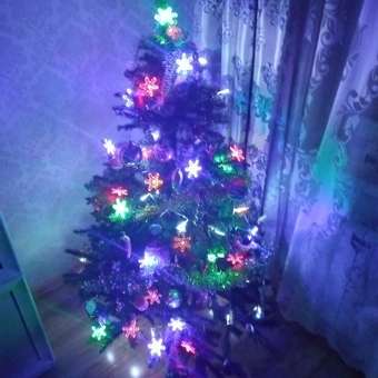 Светодиодная гирлянда NEON-NIGHT Снежинки 303-065: отзыв пользователя Детский Мир