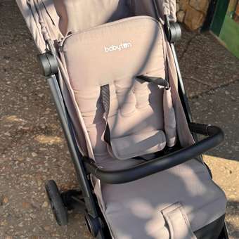 Коляска прогулочная Babyton Mira бежевый: отзыв пользователя Детский Мир