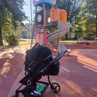 Коляска прогулочная для двойни Babyton Flexi Duo черный: отзыв пользователя Детский Мир