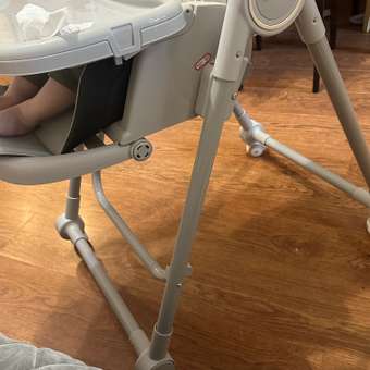 Стульчик для кормления JOVOLA OSCAR серый: отзыв пользователя Детский Мир